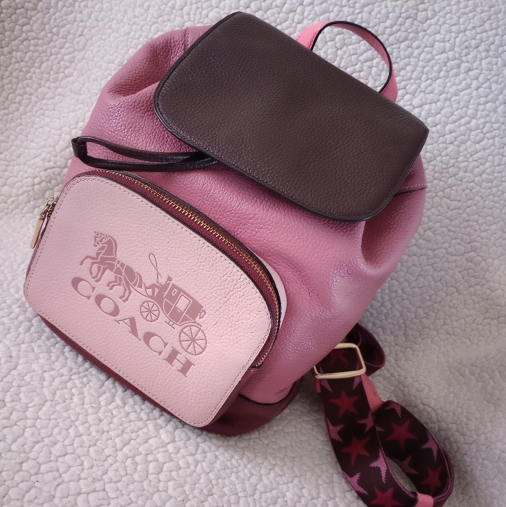Coach Jes Backpack Purse Horse and Carriage bag